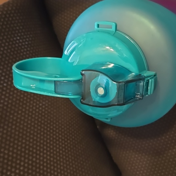 Huge Water bottle purple and turquoise - Picture 4 of 5